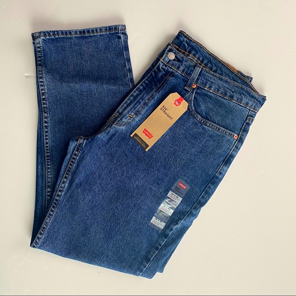 Levi’s 514 Men’s Straight Fit Jeans Dark Stonewash